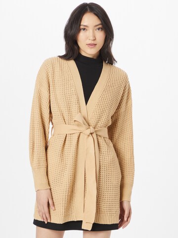 Missguided Strickjacke in Beige: predná strana