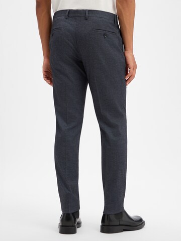 Coupe slim Pantalon Finshley & Harding London en gris