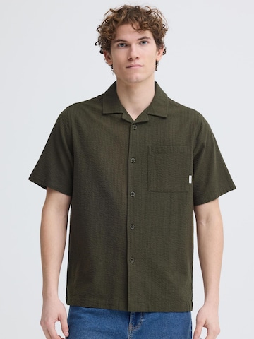 INDICODE JEANS - Regular Fit Camisa ' IDCorson ' em verde: frente