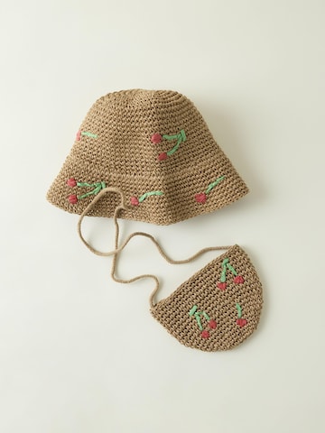 NAME IT Hat 'Fischer' i brun