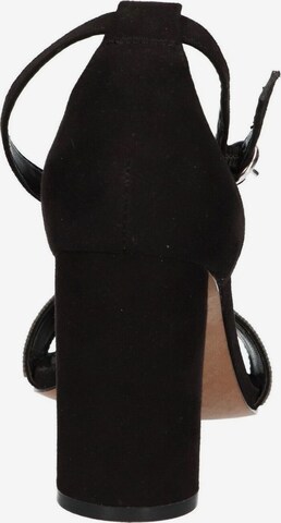 LA STRADA Sandalen met riem in Zwart