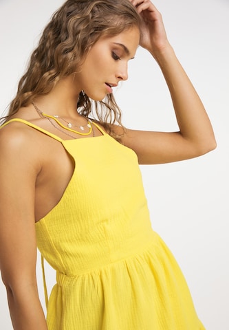 IZIA Καλοκαιρινό φόρεμα σε κίτρινο
