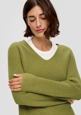 Pull-over s.Oliver en vert