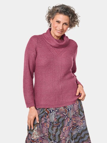 Goldner Sweater in Purple: front