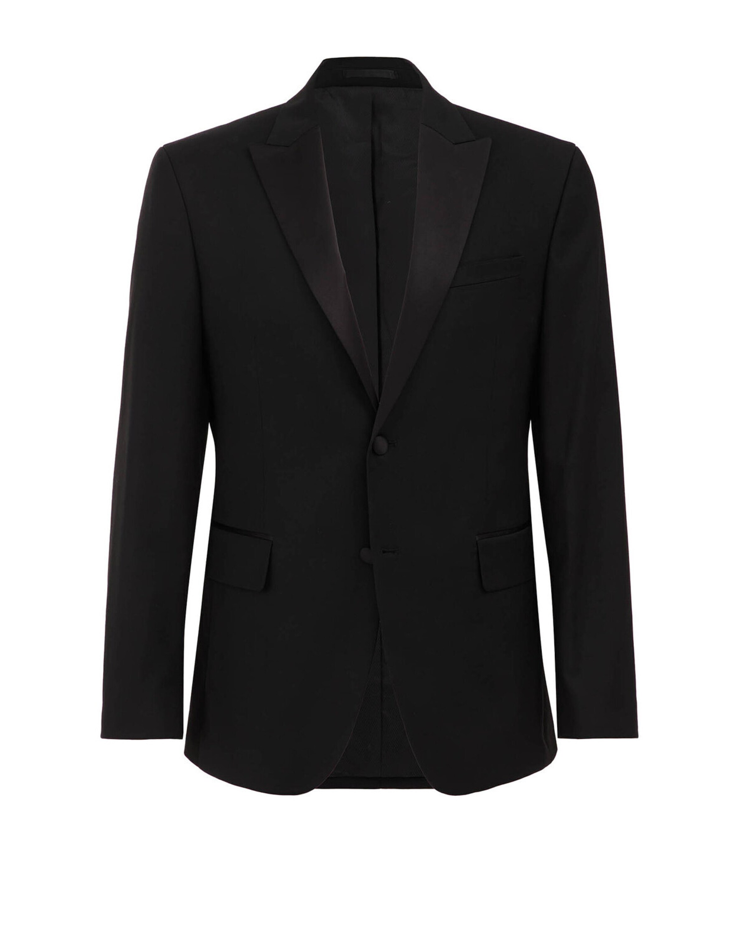 WE Fashion Regular fit Сако в черно: отпред