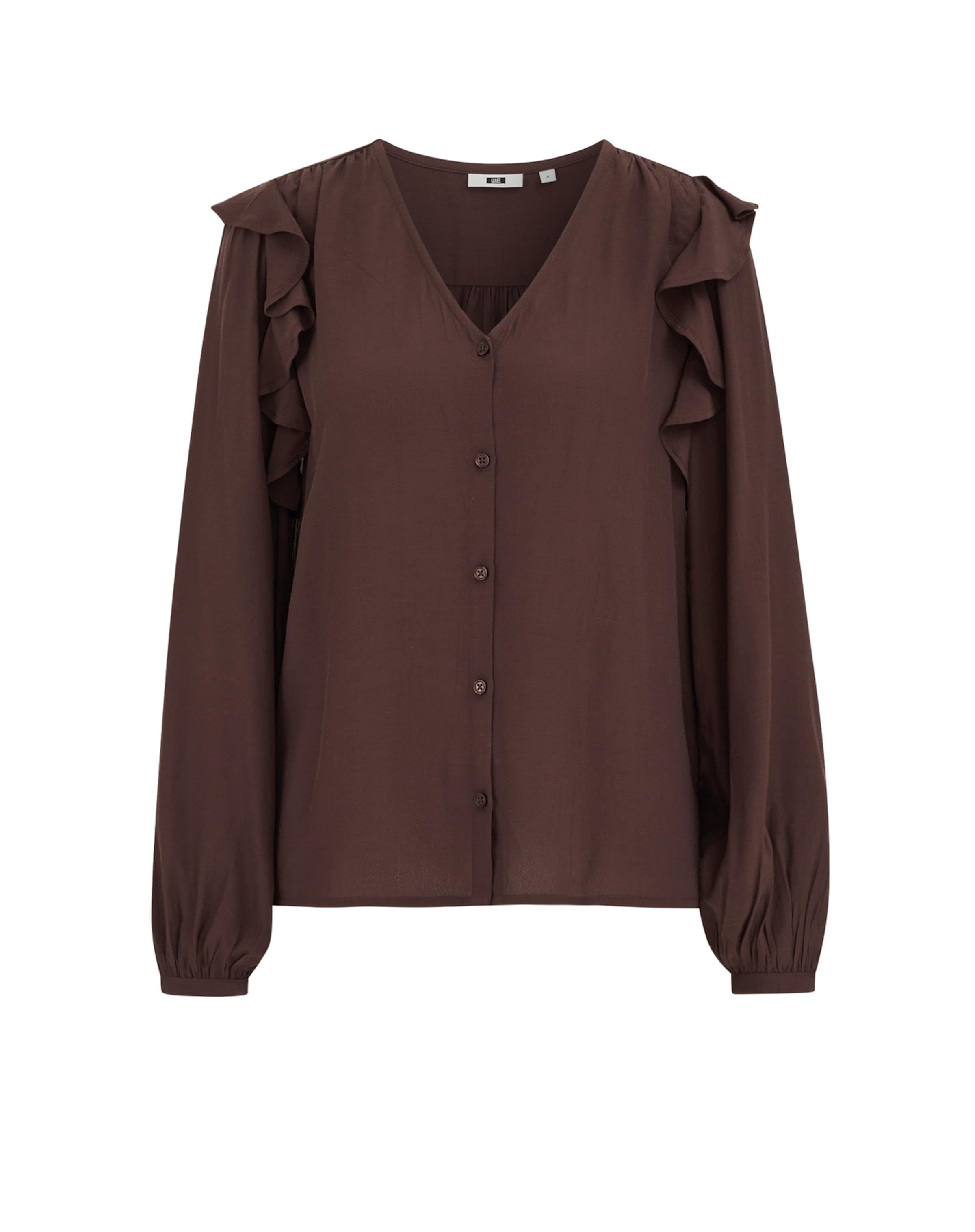 WE Fashion Bluse in Braun: Vorderseite