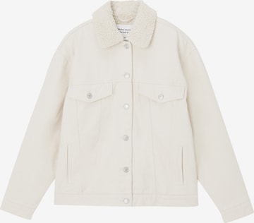 Pull&Bear Between-Season Jacket in Beige: front