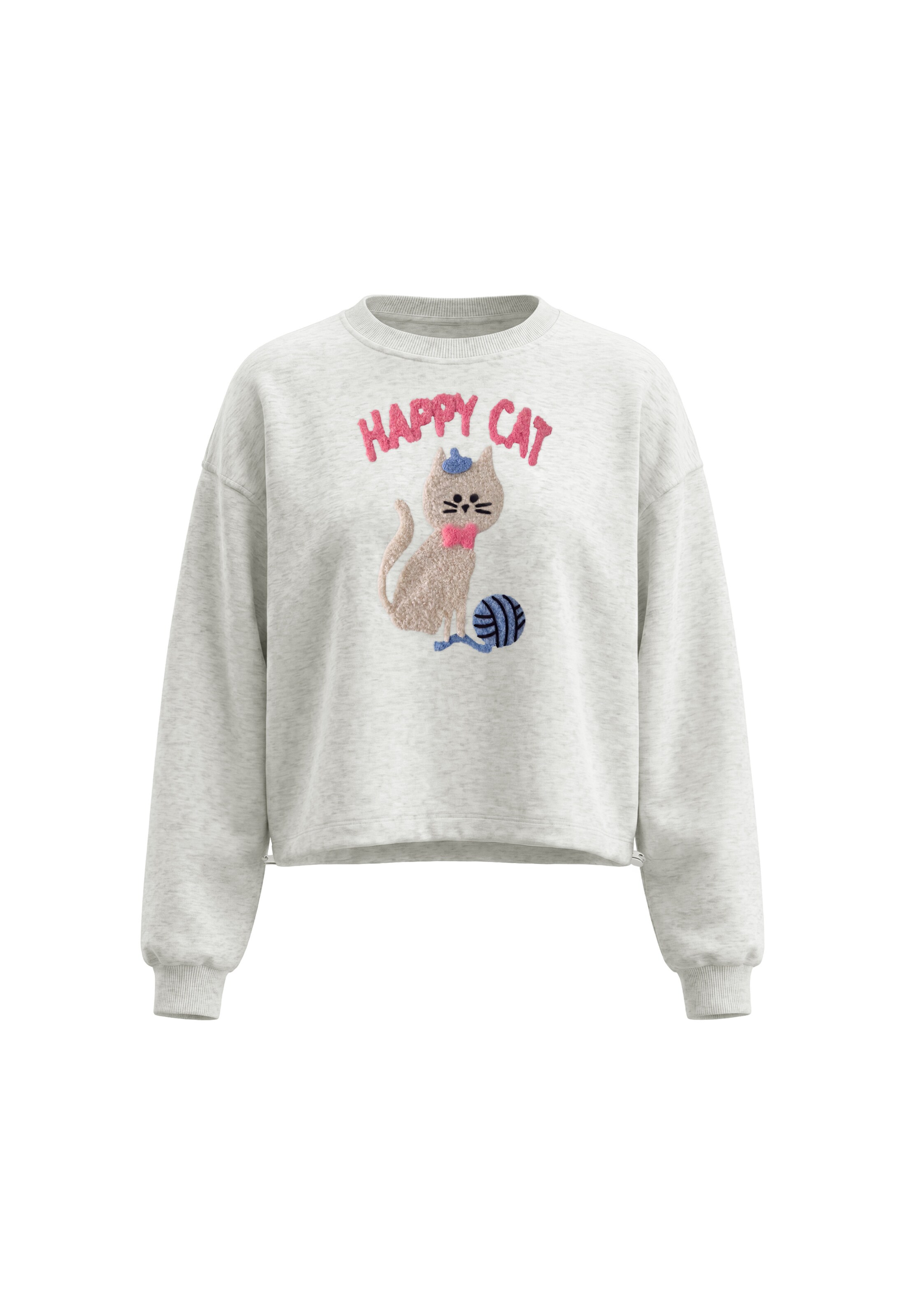 MYMO Sweatshirt in Grau: Vorderseite