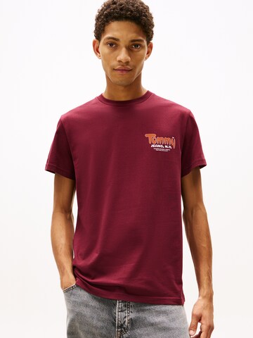 Tommy Jeans Shirt in Red: front