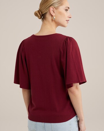 Cardigan WE Fashion en rouge