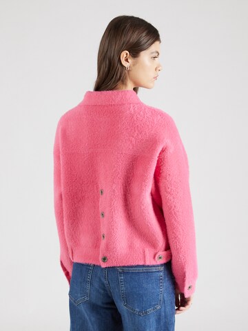 Geacă tricotată 'Bubbly' de la RINO & PELLE pe roz