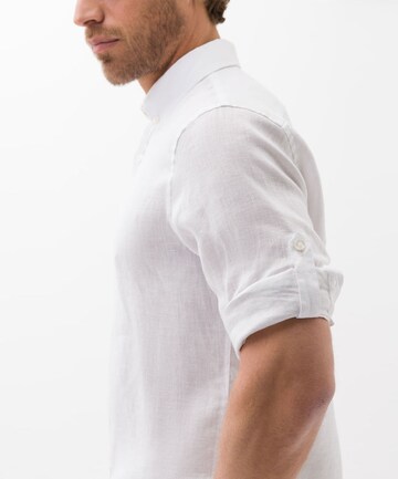 BRAX Regular fit Button Up Shirt 'DIRK' in White