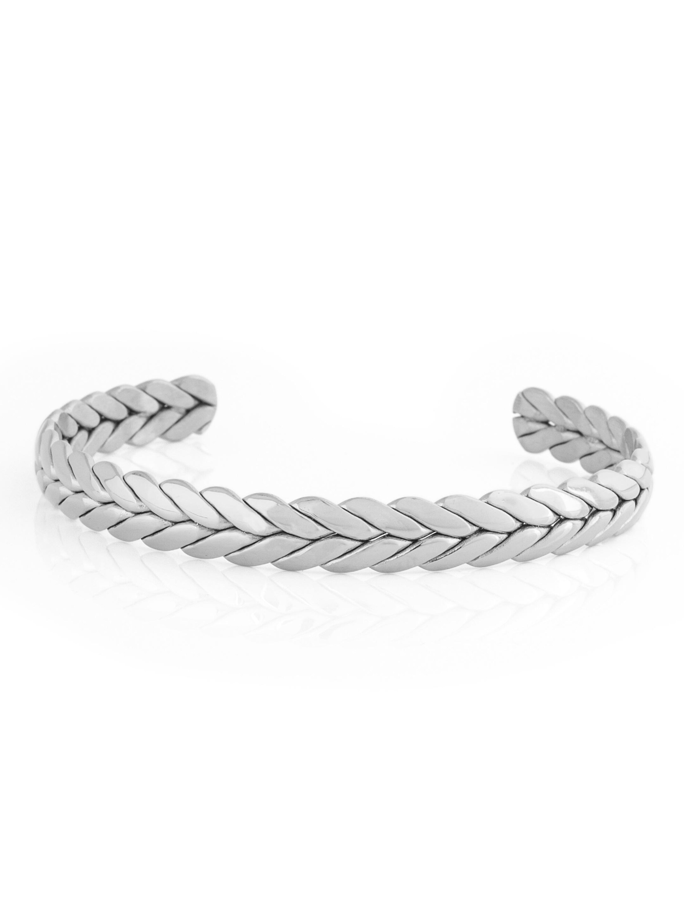Akitsune Bracelet 'Laurea Laurel' in Silver