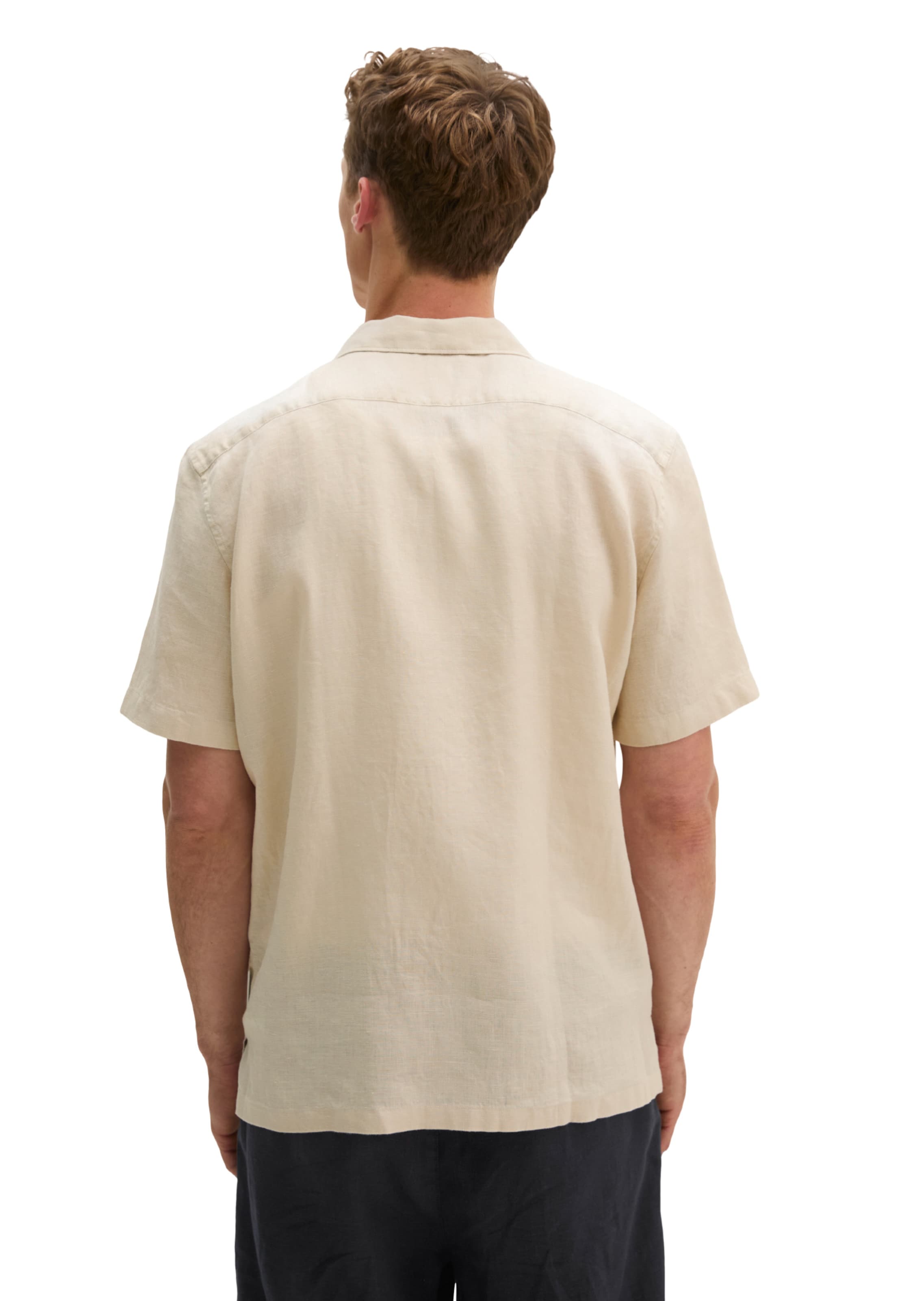 Marc O'Polo Regular Fit Hemd in Beige