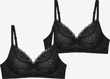 TRIUMPH Soft-BH ' Fit Smart ' in Schwarz: Vorderseite