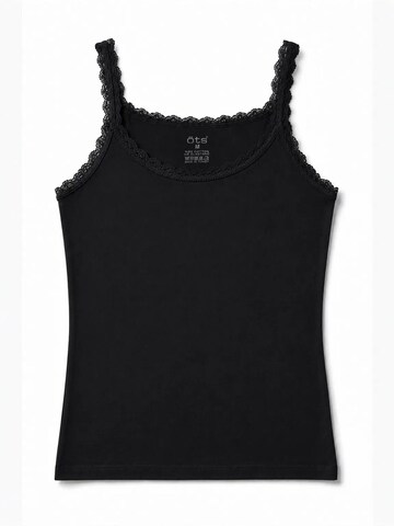 ÖTSTop 'Tanktops & Camis' - crna boja: prednji dio