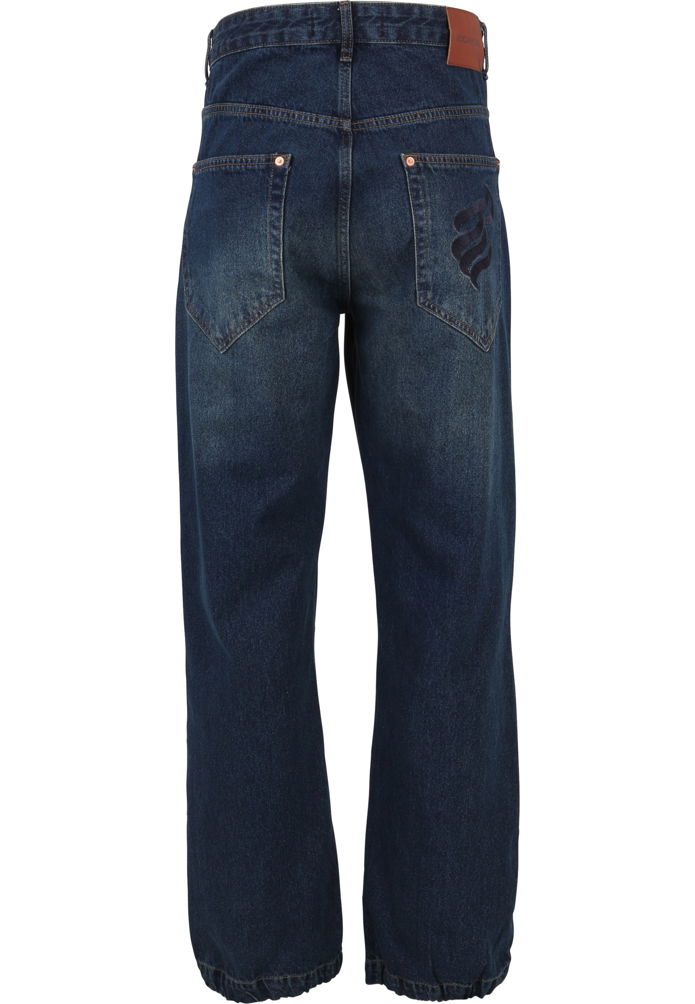 ROCAWEAR Loosefit Džíny 'Wed' – modrá
