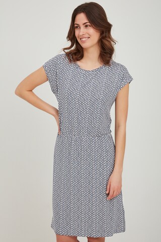 Fransa Kleid in Blau: Vorderseite