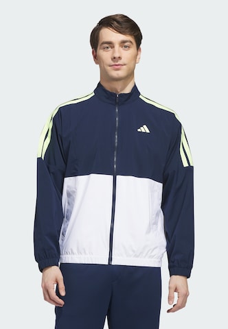 ADIDAS PERFORMANCE Sportjacke in Blau: Vorderseite