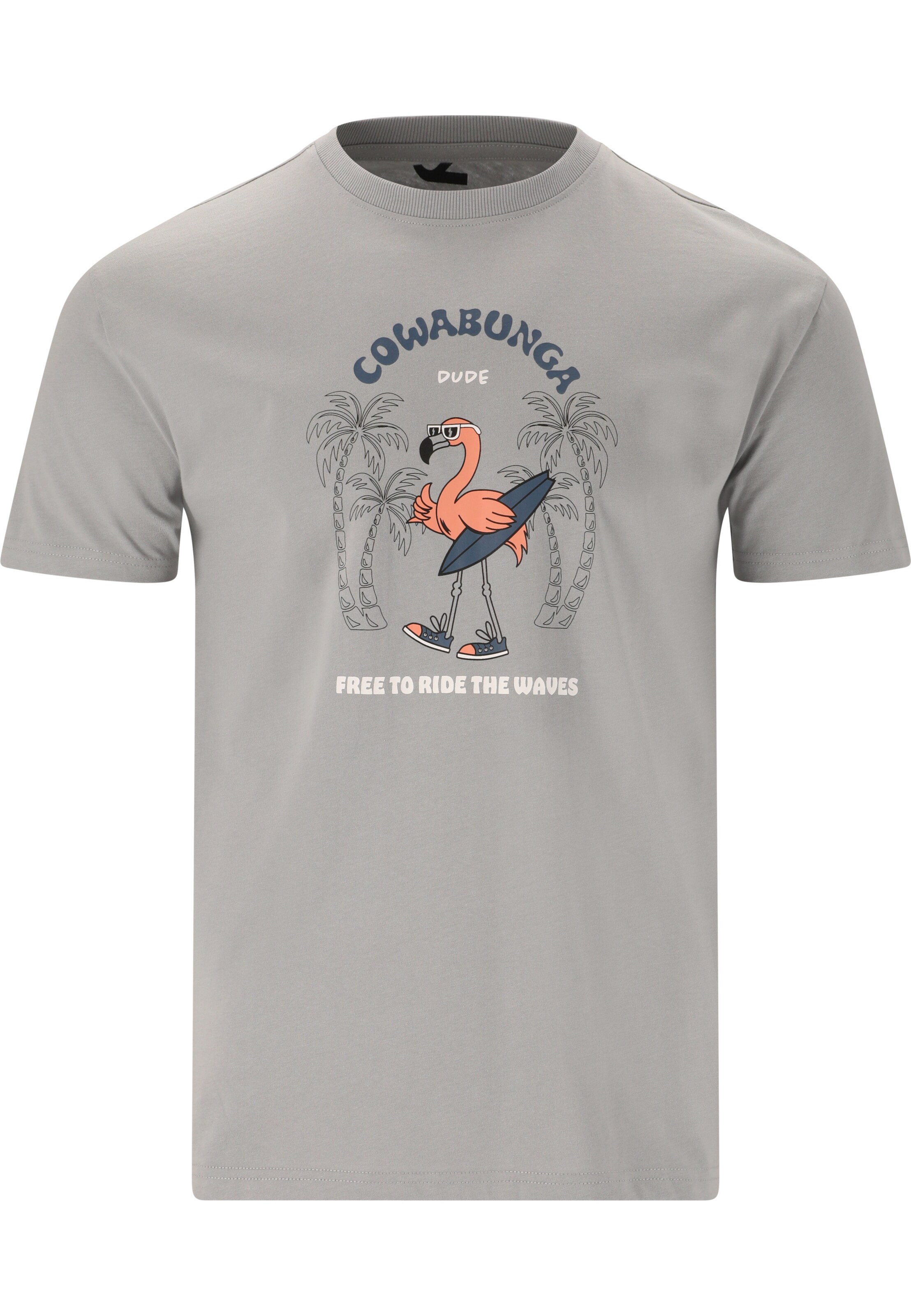 Cruz Shirt 'Ankara' in Grey: front