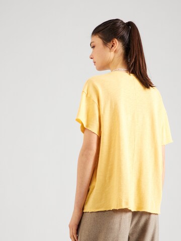 Maglietta 'SONOMA' di AMERICAN VINTAGE in giallo