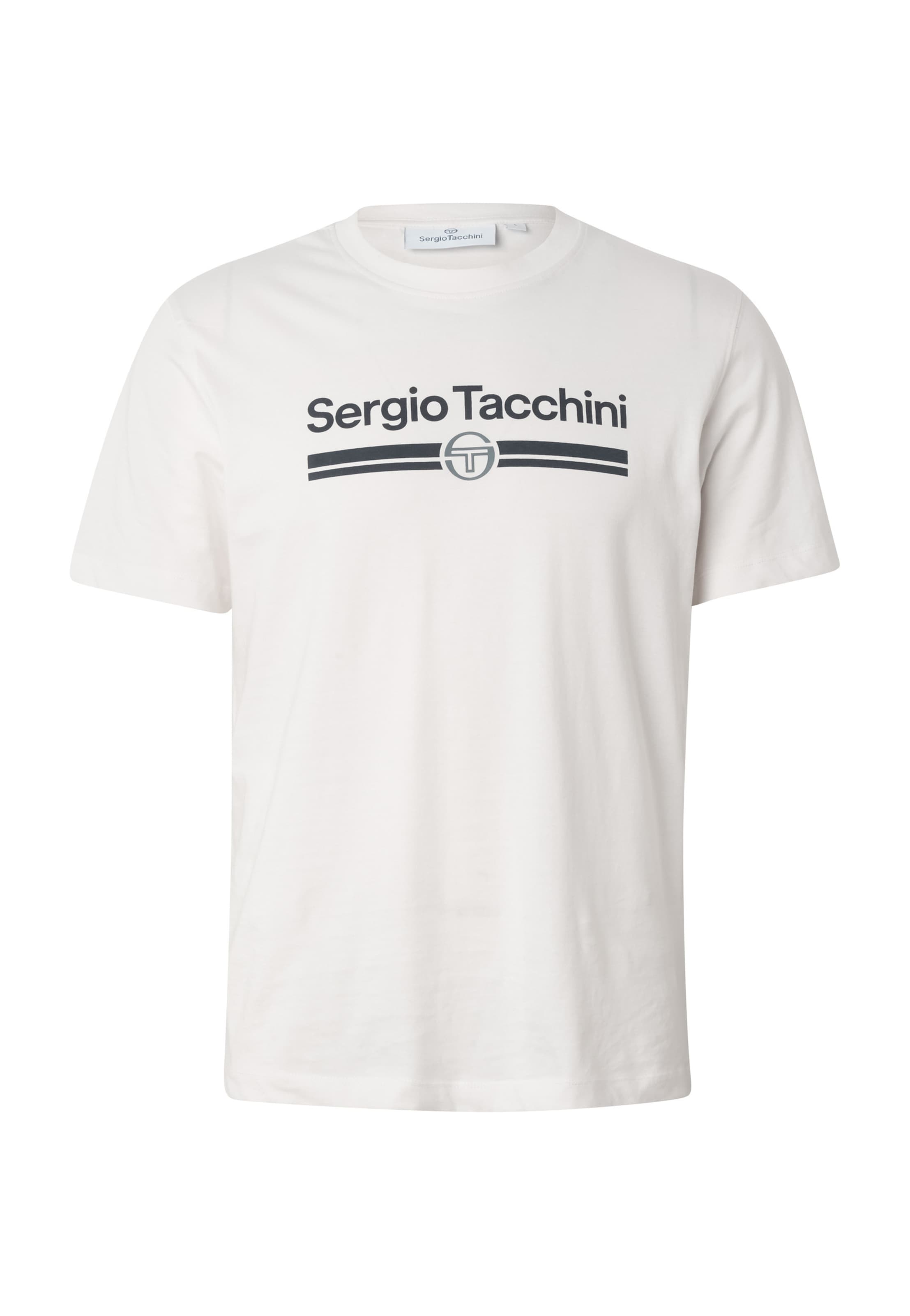 Sergio Tacchini Shirt 'Marchio' in White: front