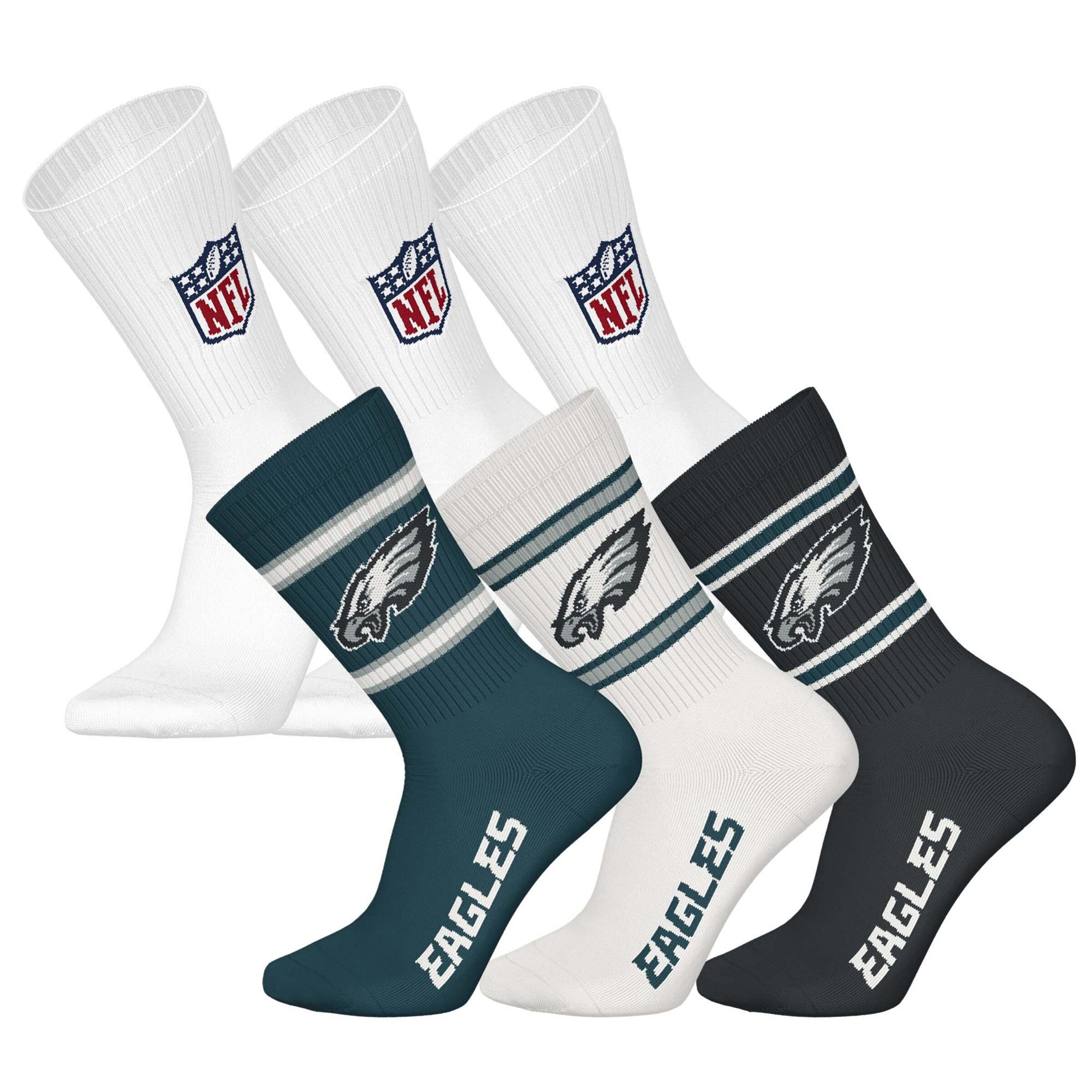 NFL Socks in Green: front
