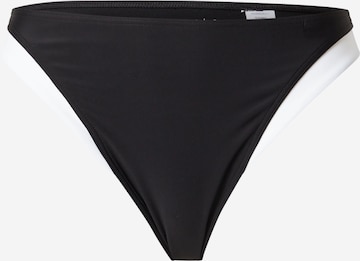 melns Abercrombie & Fitch Bikini apakšdaļa: no priekšpuses