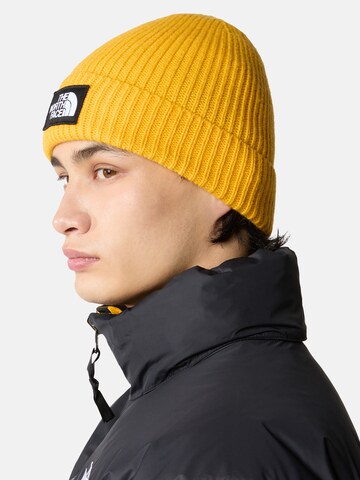 THE NORTH FACE Beanie in Yellow