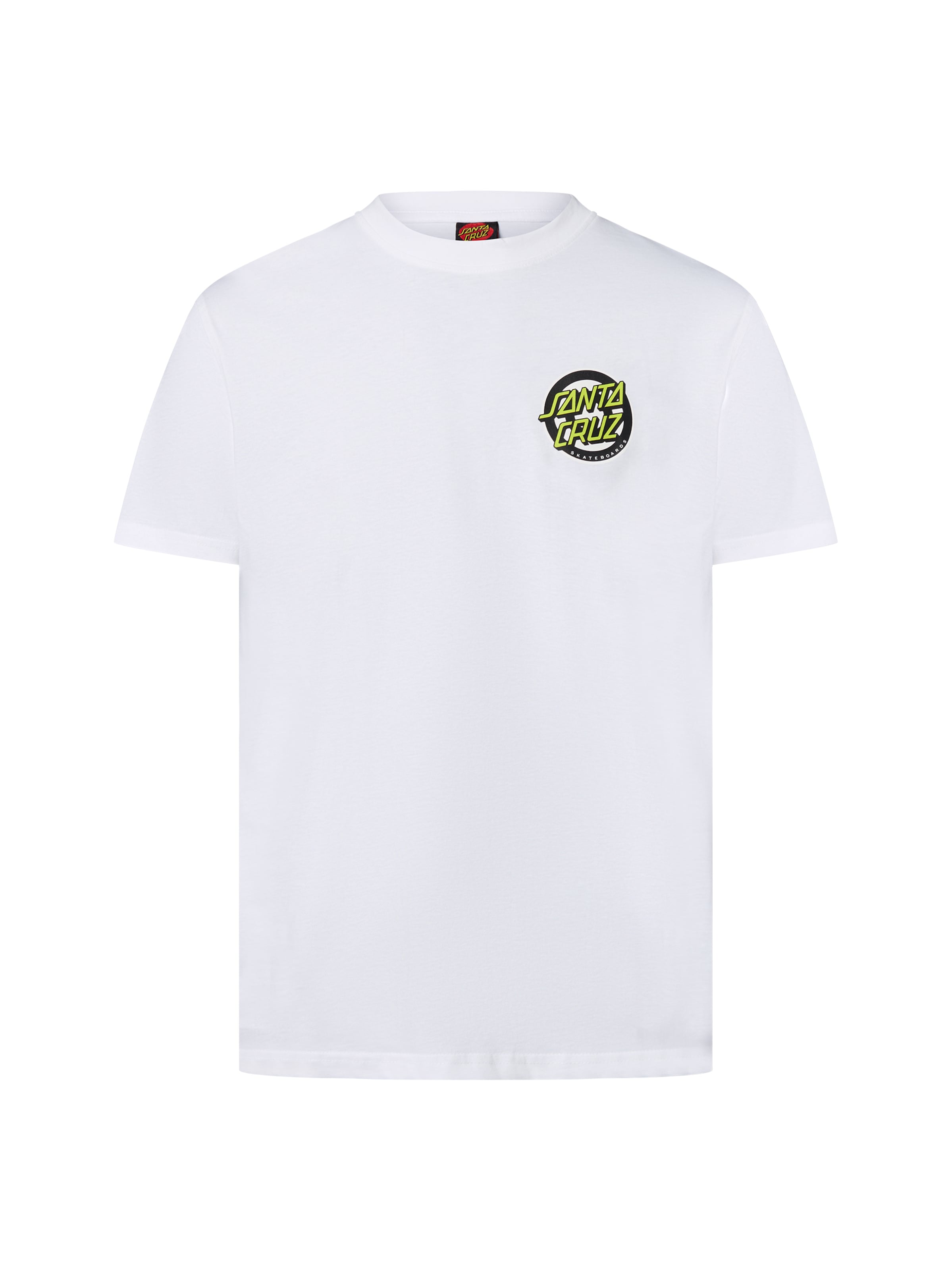 T-Shirt Santa Cruz en blanc : devant