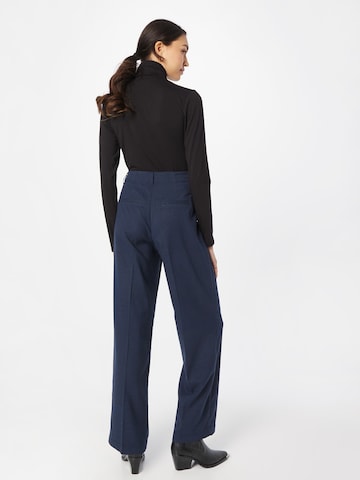 Wide Leg Pantalon à pince s.Oliver en noir