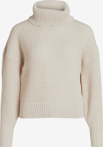 VILA Sweater in White: front