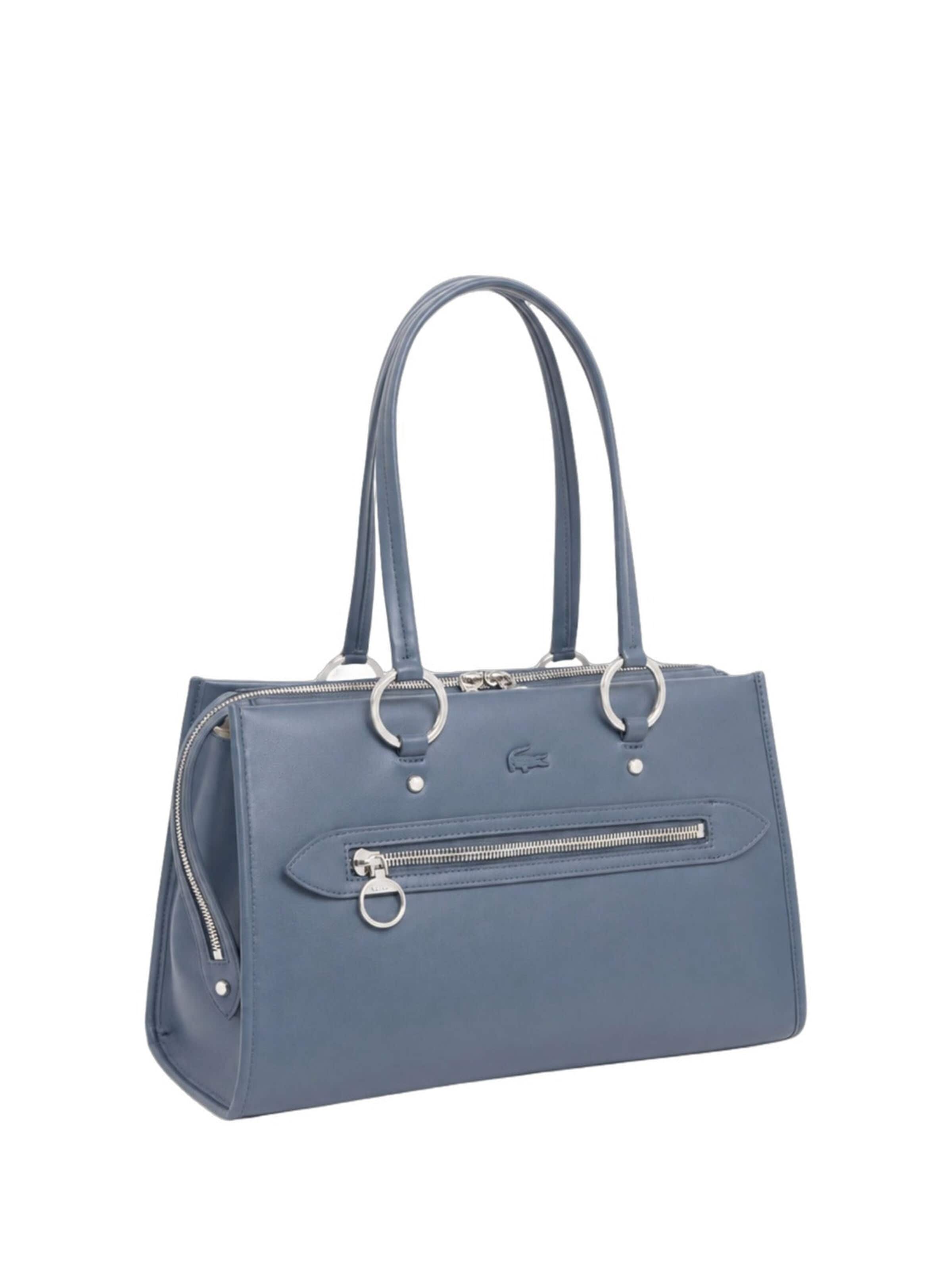 LACOSTE - Bolso de mano 'Lacoste Sac à main Femme Celys Bleu Urban' en azul