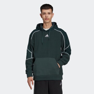 Felpa sportiva di ADIDAS SPORTSWEAR in verde: frontale