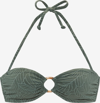 Bikinio viršutinė dalis iš LASCANA, spalva – žalia / pastelinė žalia, Prekių apžvalga