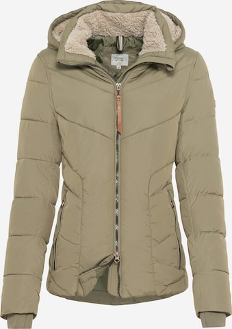 CAMEL ACTIVE Winter Jacket in Green: front