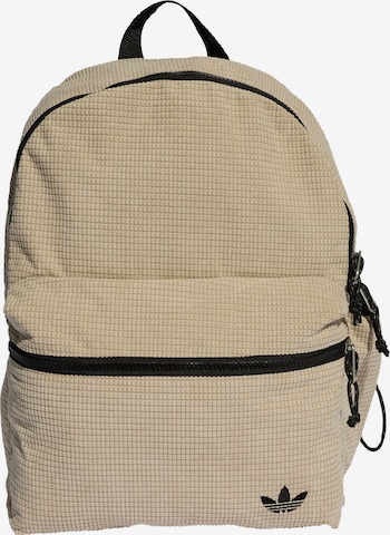 Sac à dos 'Classic' ADIDAS ORIGINALS en beige : devant