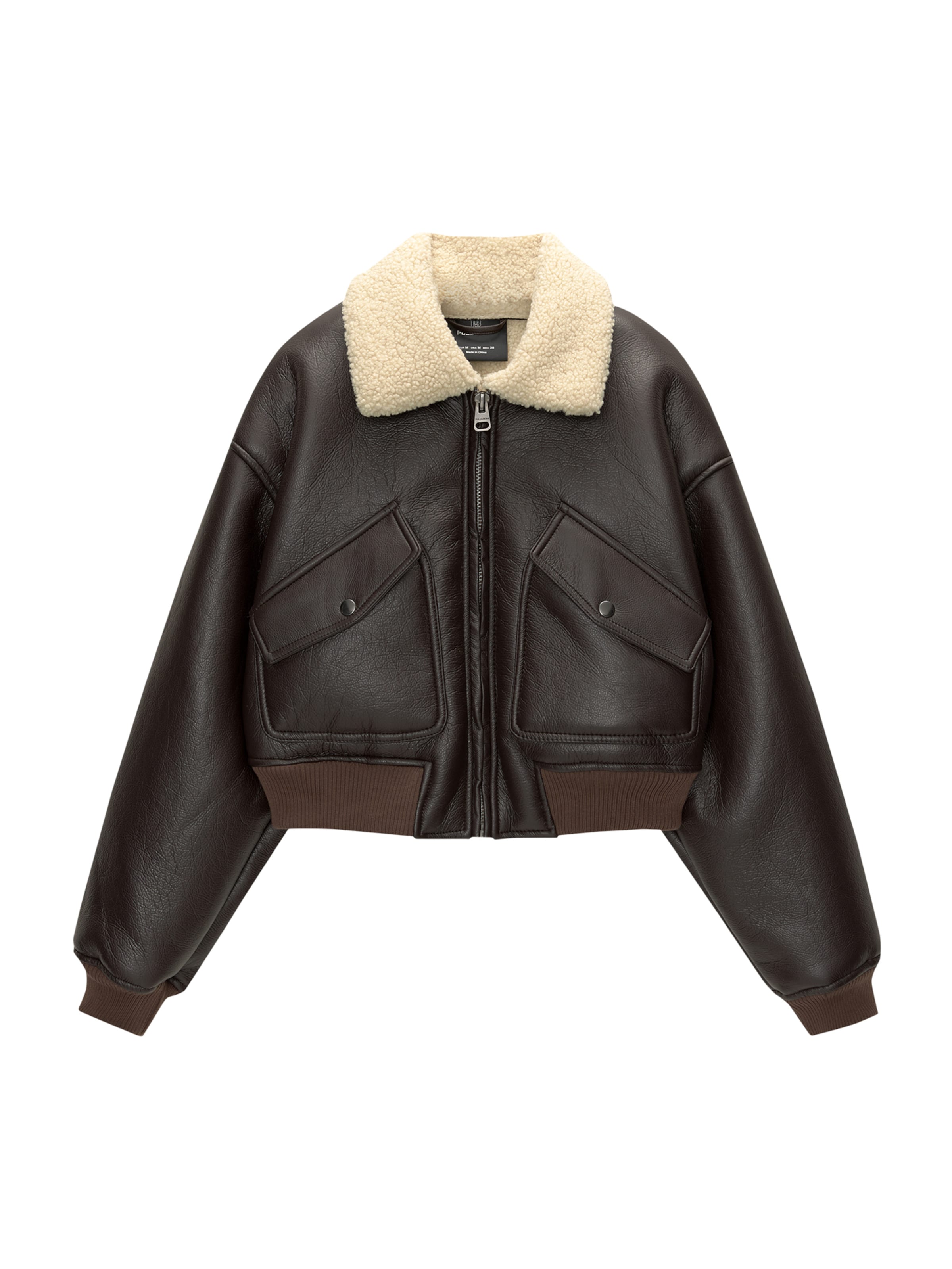 Pull&Bear Jacke in Braun: Vorderseite