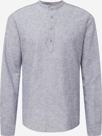 Only & Sons Slim fit Button Up Shirt 'Caiden' in Blue: front