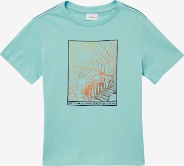 s.Oliver Shirt in Blau: Vorderseite