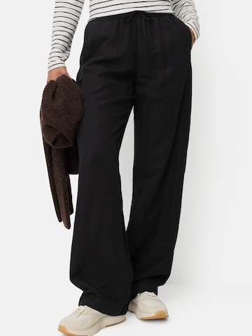 CAMEL ACTIVE Loose fit Pants in Black: front