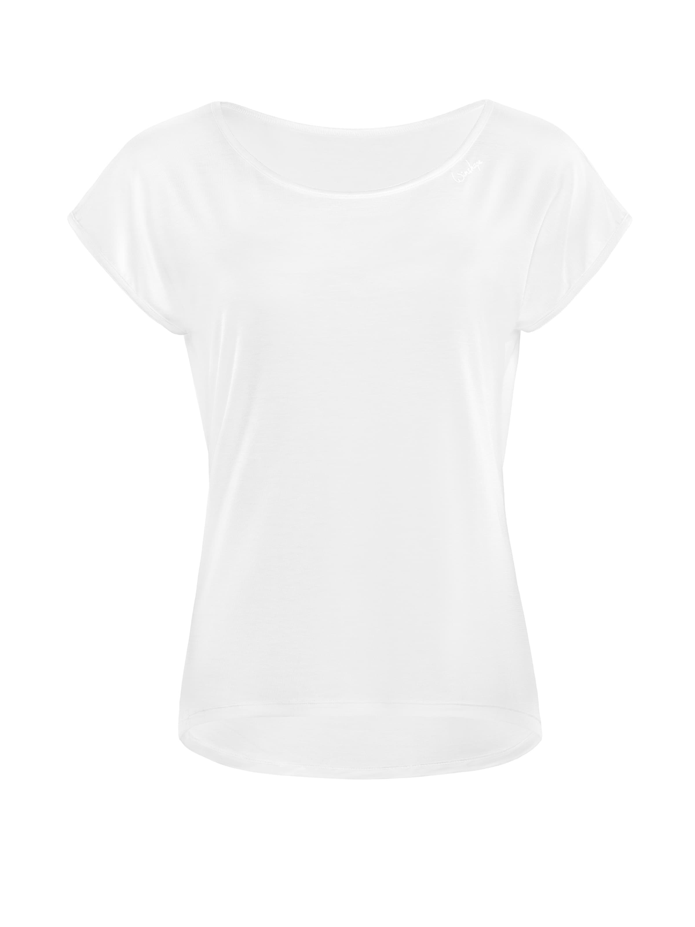 Winshape Športni top ' BAMT002 ' | bela barva: sprednja stran