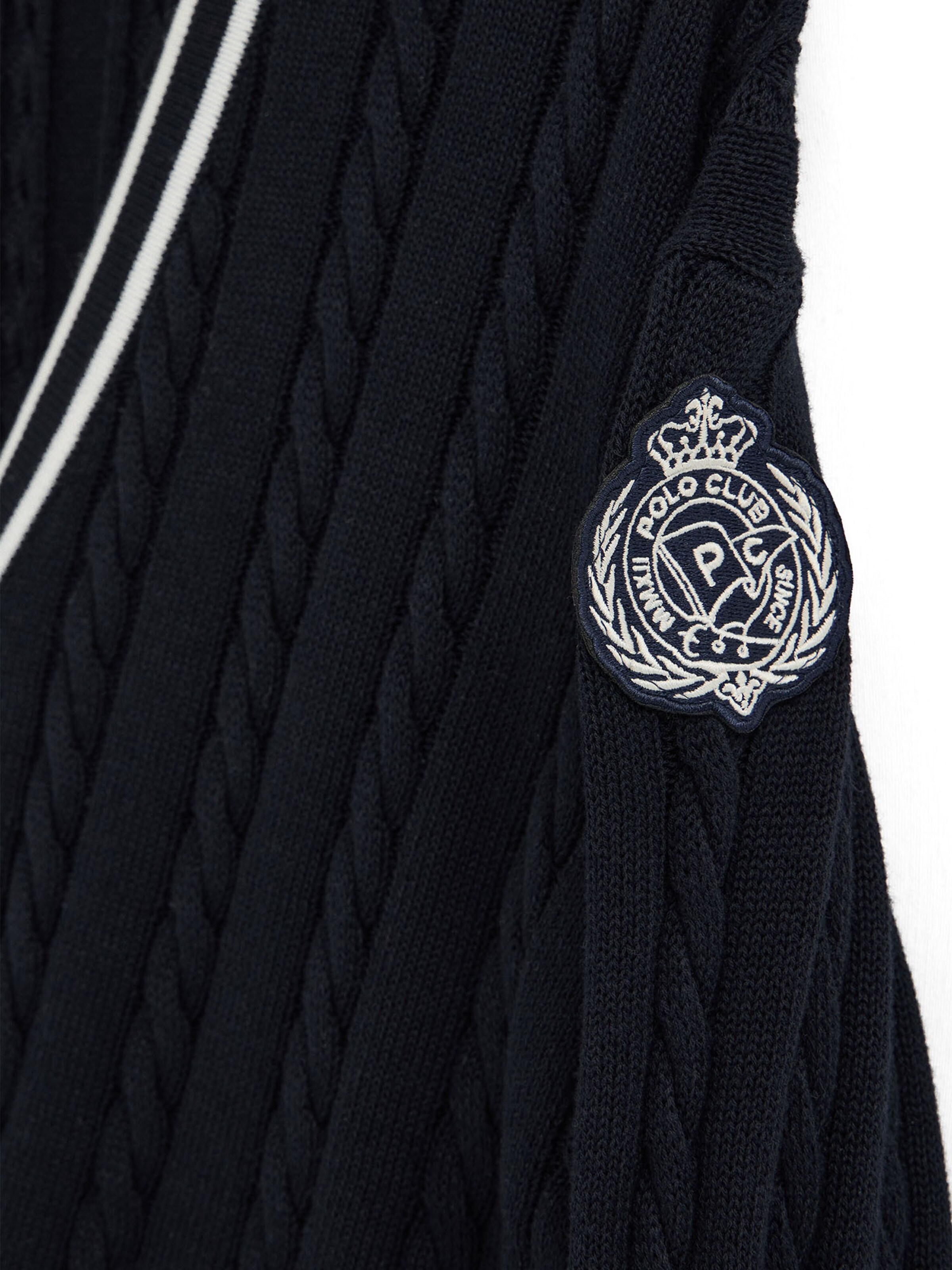 Polo Club Pullover 'Nautic' in Blau