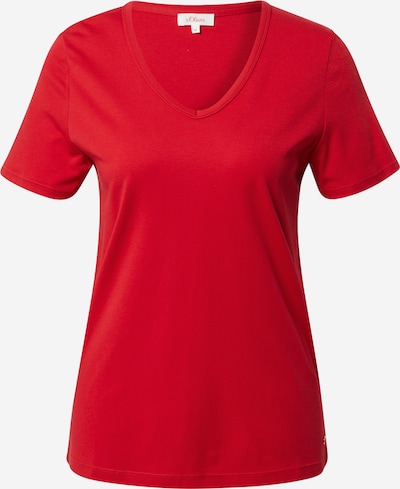s.Oliver Shirt in de kleur Rood, Productweergave