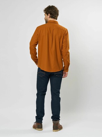 MCS Klasický střih Košile 'Tom' – hnědá