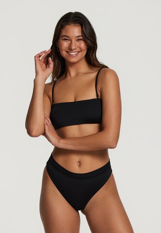 Shiwi Bandeau Bikini 'Lola' in Zwart: voorkant