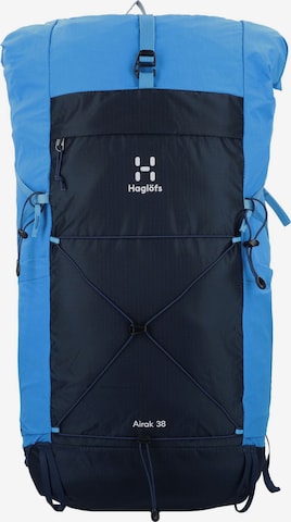 Haglöfs Sports Backpack in Blue: front