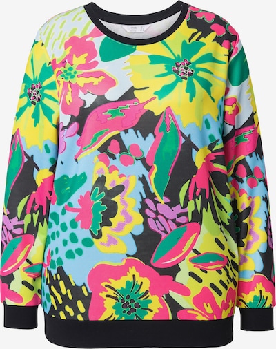 Angel of Style Sweatshirt in M in gelb / grün / altrosa / schwarz, Produktansicht