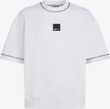 KARL LAGERFELD JEANS Collegepaita värissä valkoinen: etupuoli