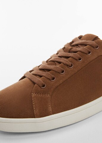 MANGO KIDS Sneaker 'Adant' in Braun
